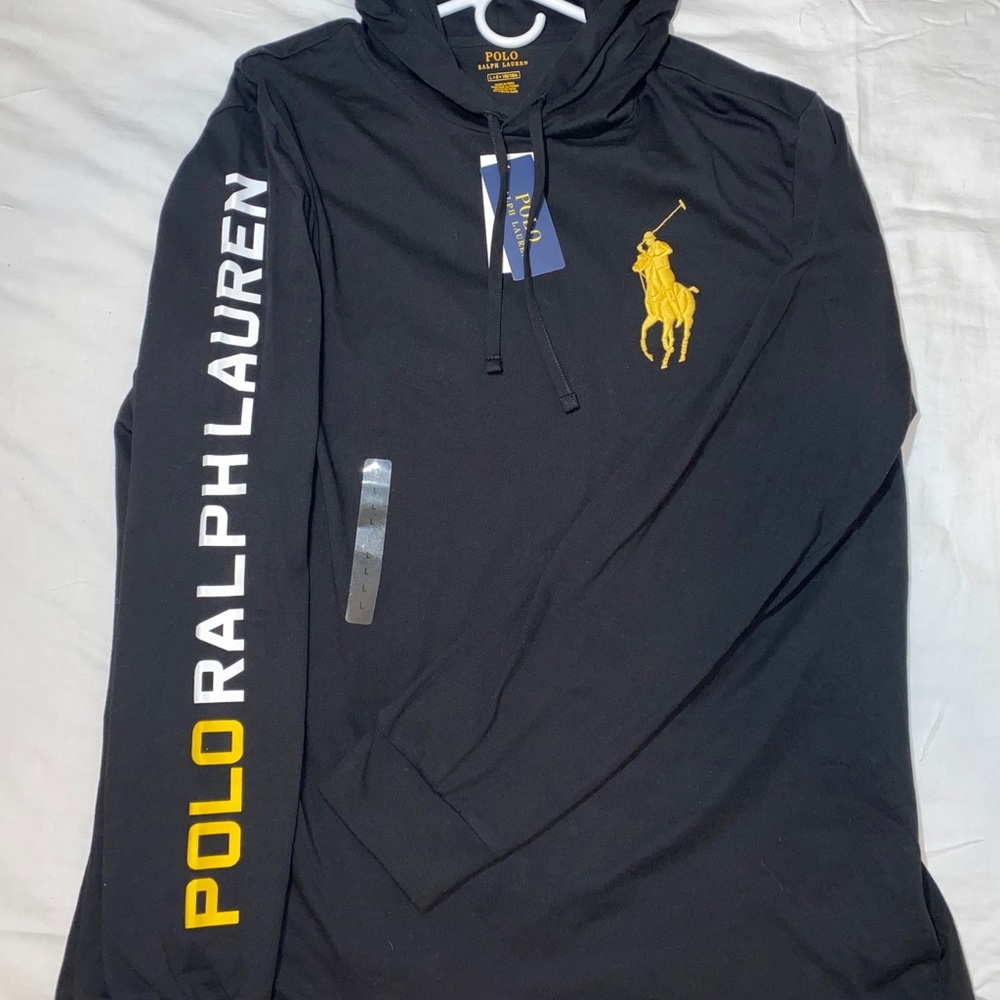 Men’s NWT Ralph Lauren Big Horse Long Sleeve Tee